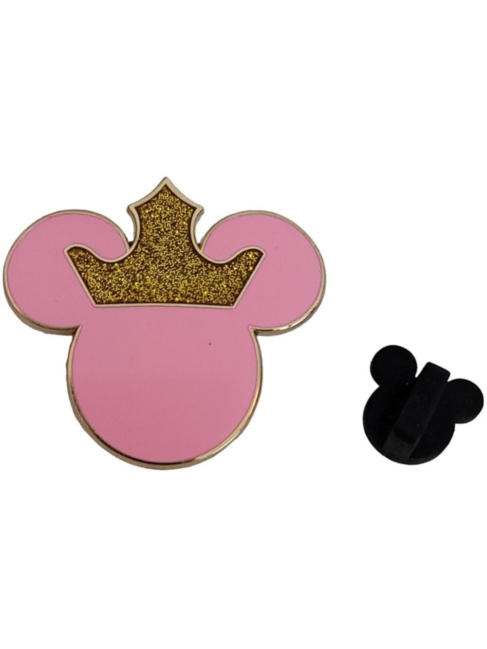 Disney Parks Minnie Mouse Icon W/ Tiara 2008 Mickey Charm Pin K280